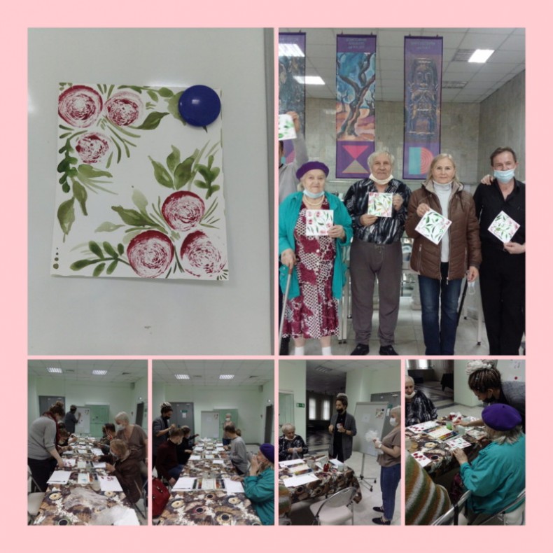25 мая сотрудники Сургутского художественного музея, в рамках соглашения, провели мастер-класс для получателей социальных услуг отделения реабилитации и абилитации Учреждения.